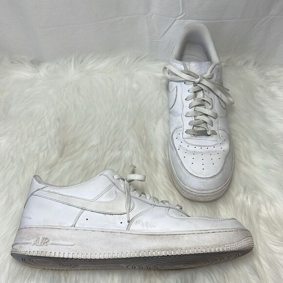Nike Air Force 1‎ \'07 White Shoes  CW 2288-111 Sz 16 main image 4